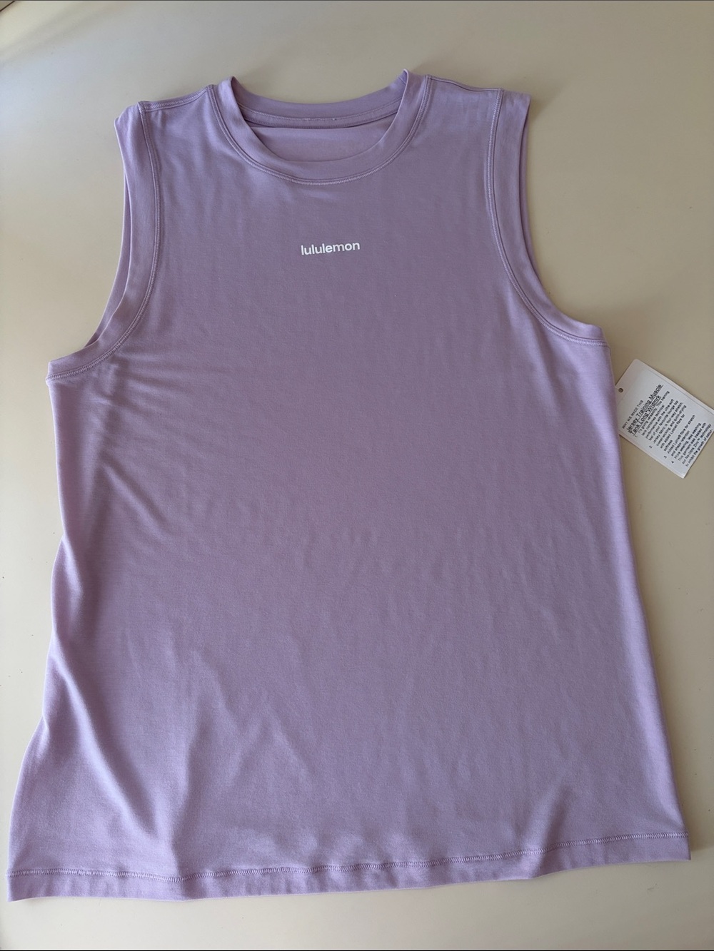 Lululemon Jersey Training Tank Wordmark